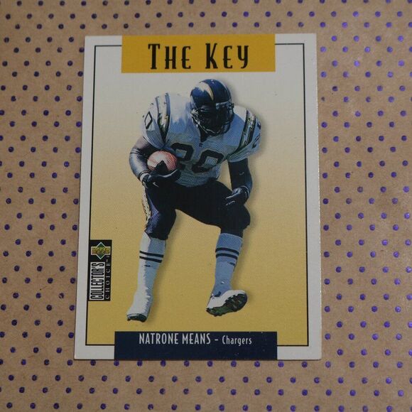 Natrone Means U71 Football Card - Picture 1 of 2